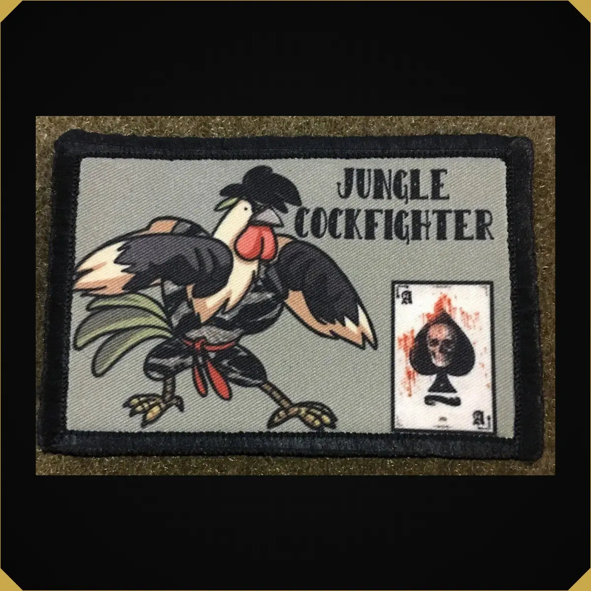 Jungle Cockfighter Nose Art Morale Patch 1