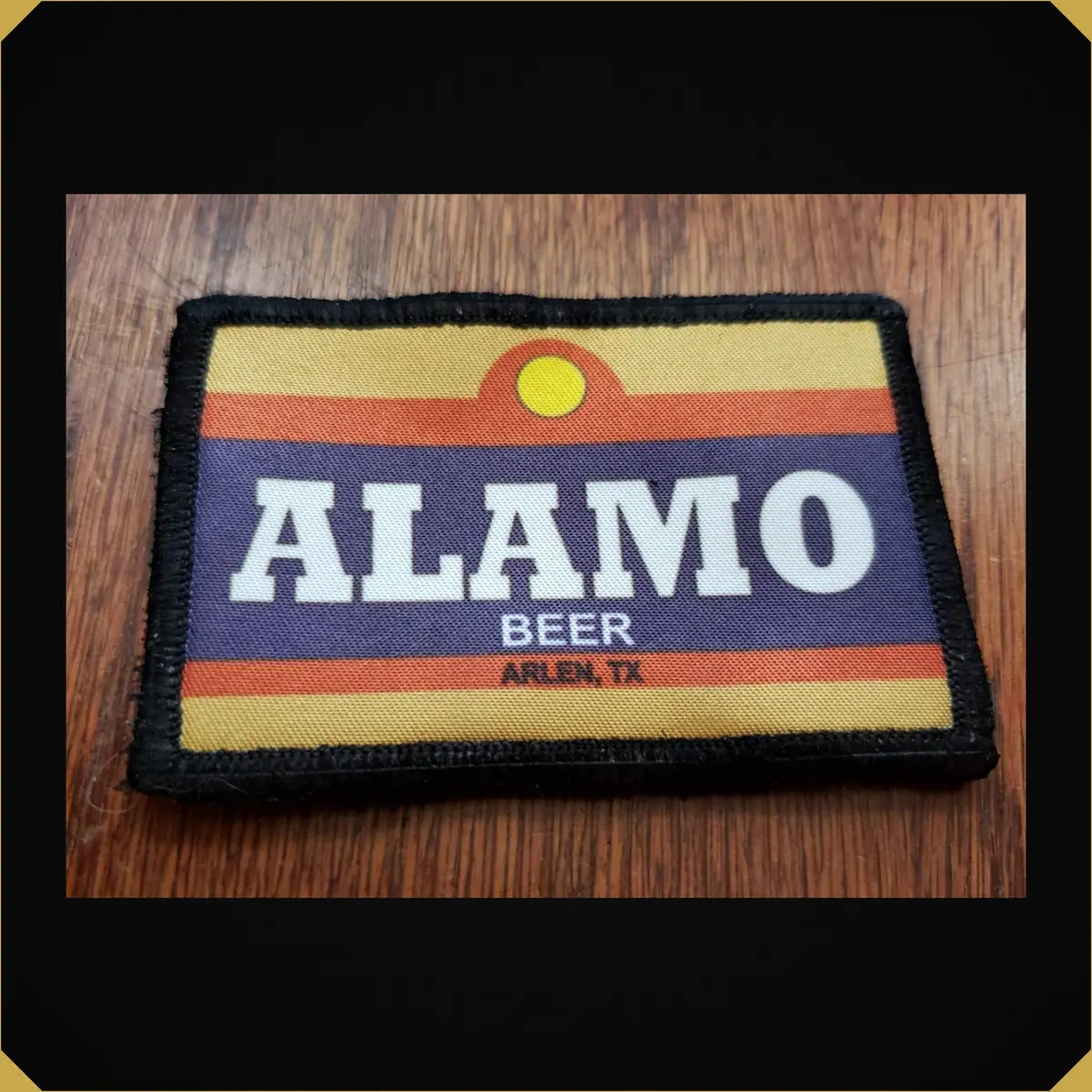 King Of The Hill Alamo Beer  Morale Patch 1