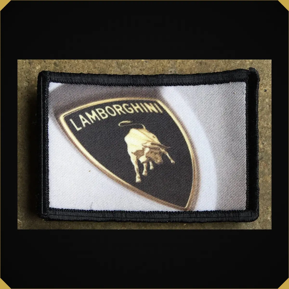 Lamborghini Logo Morale Patch 1