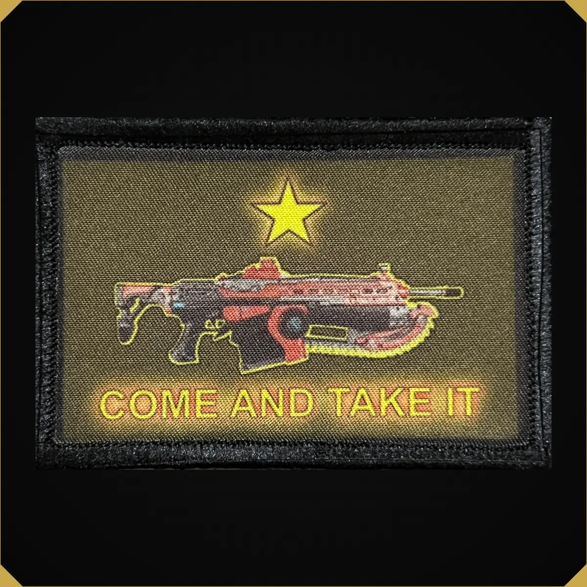 Gears Of War Lancer Assault Rifle Come And Take It Morale Patch 1