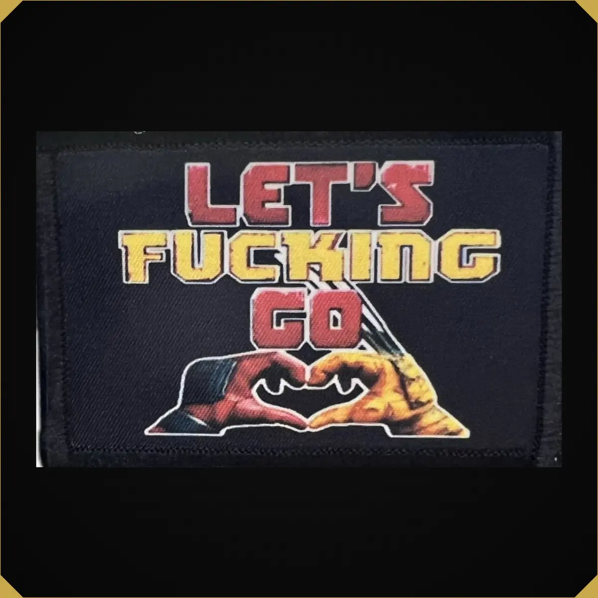 Deadpool/Wolverine 'Let's Fucking Go' Morale Patch 1
