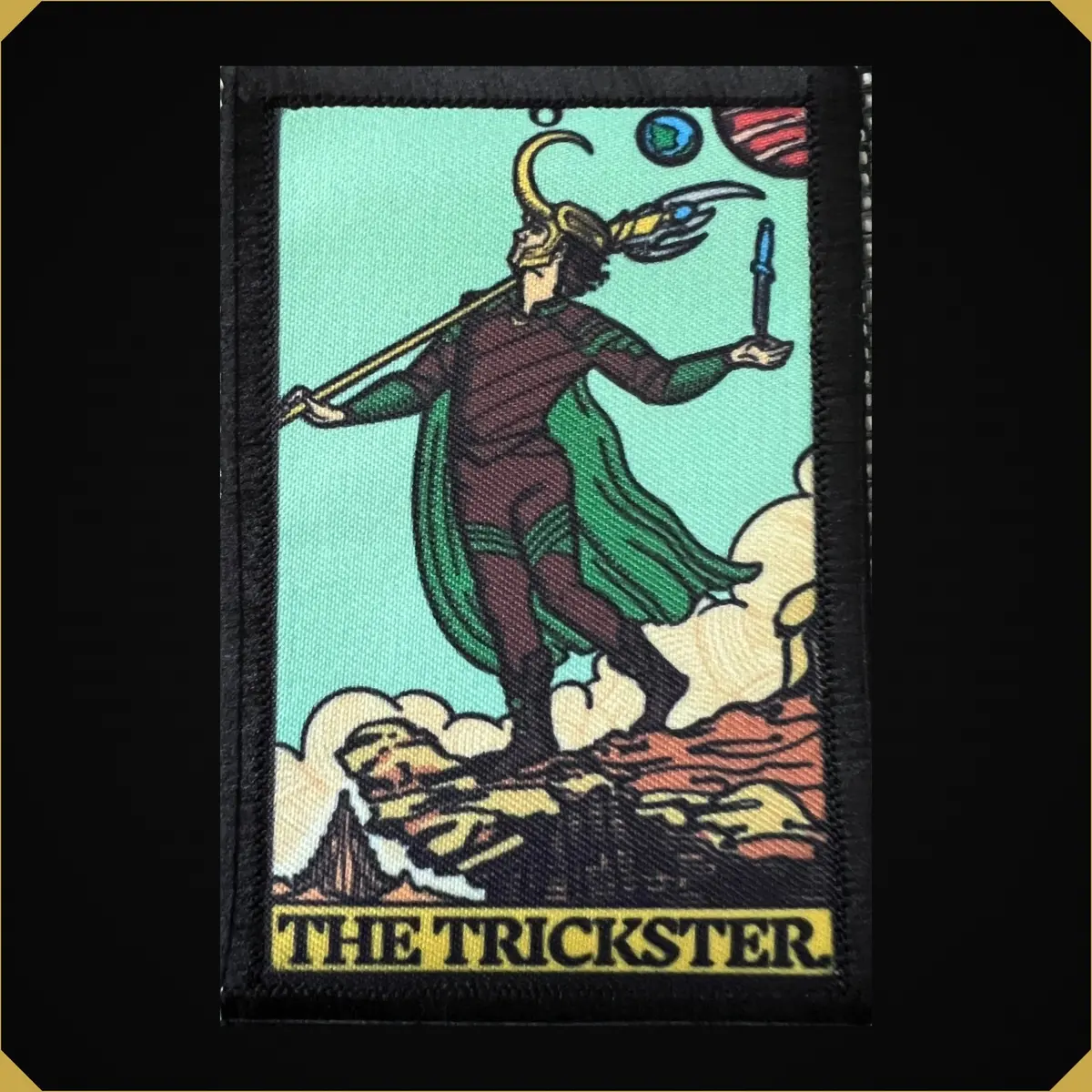 Loki The Trickster Tarot Card Morale Patch 1
