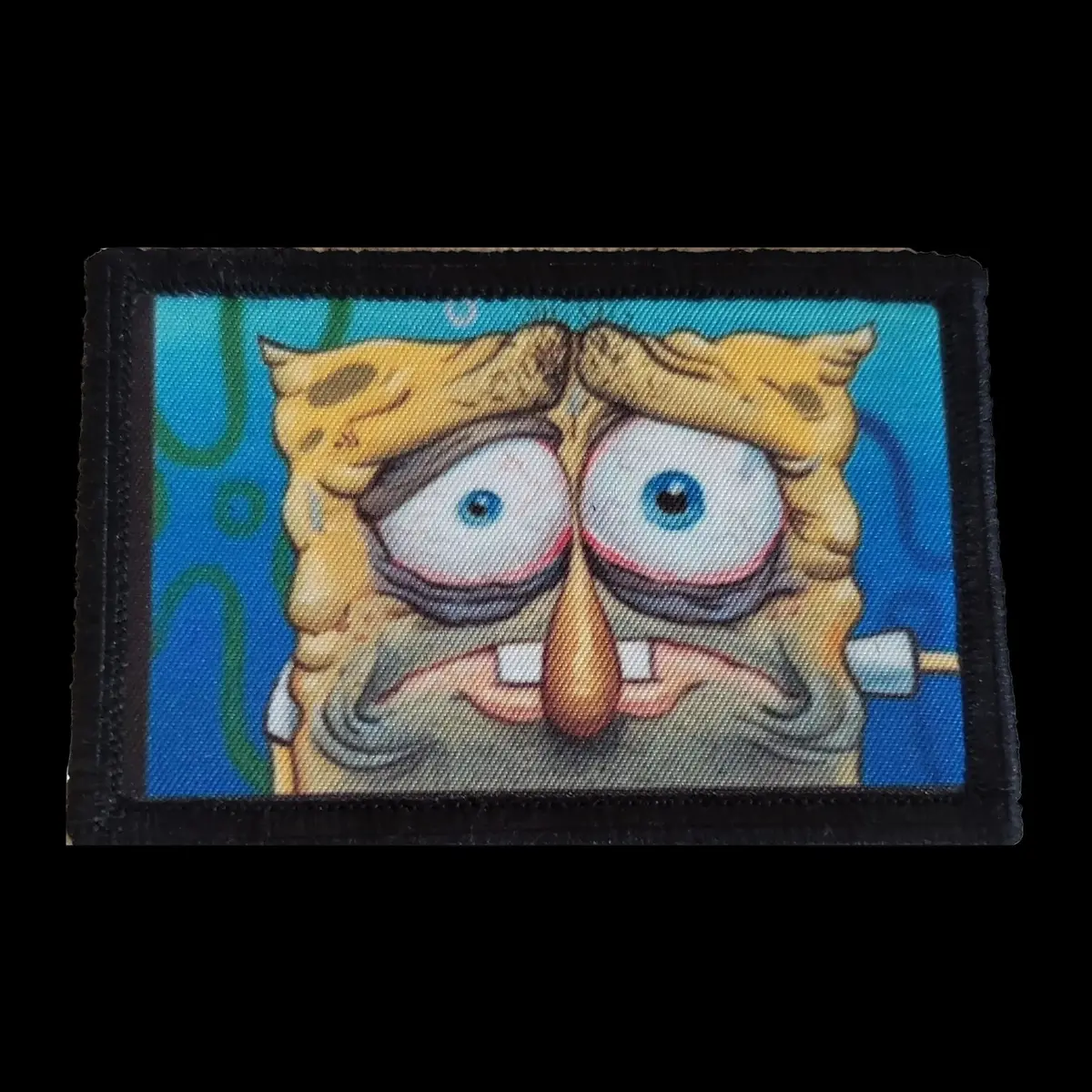 Long Faced Spongebob Squarepants Morale Patch 1
