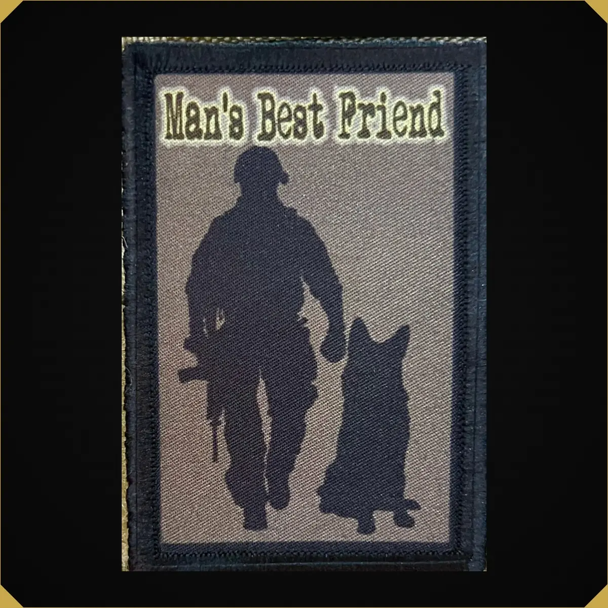 Man's Best Friend Subdued K9 Morale Patch 1