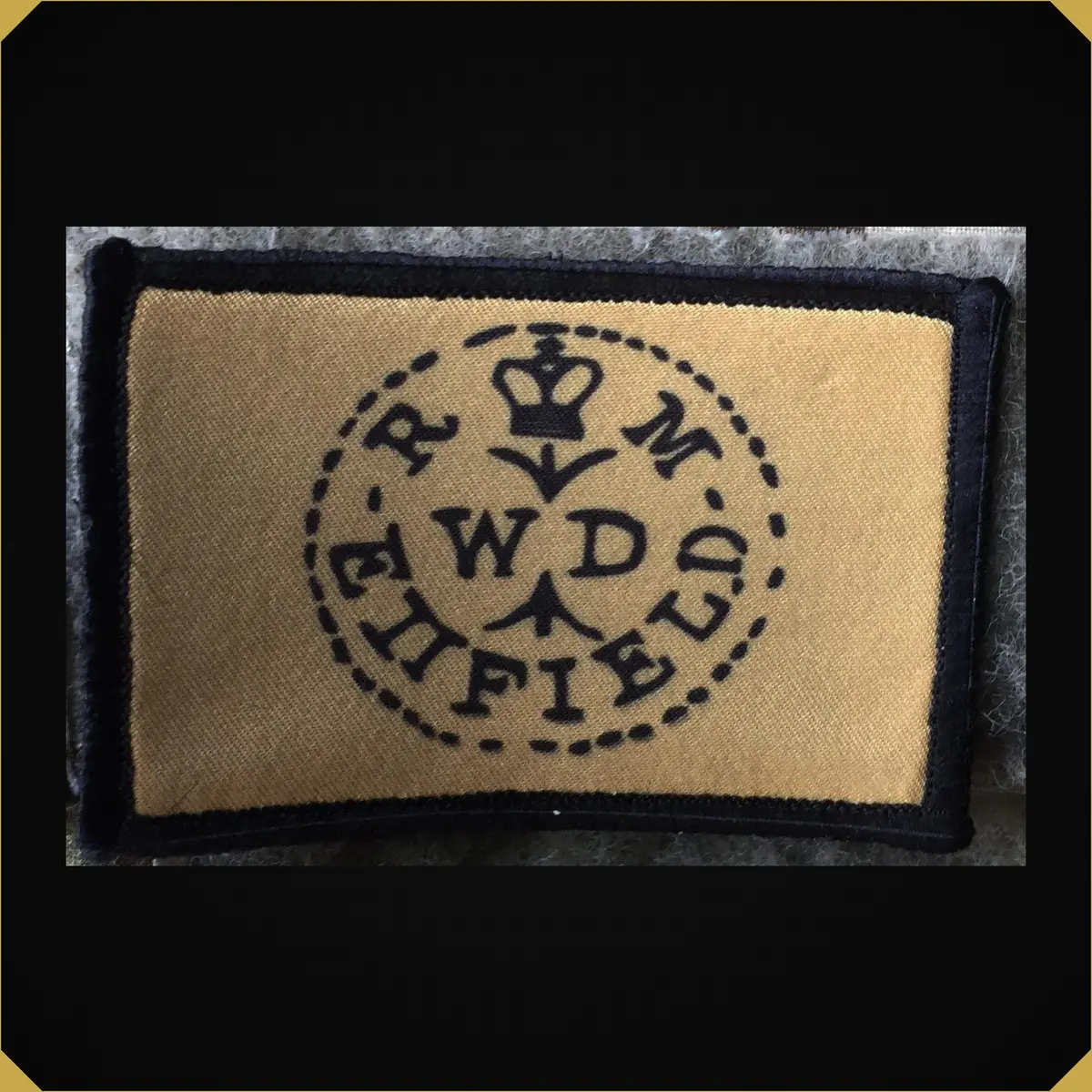 Martini Henry Stock Cartouche Morale Patch 1