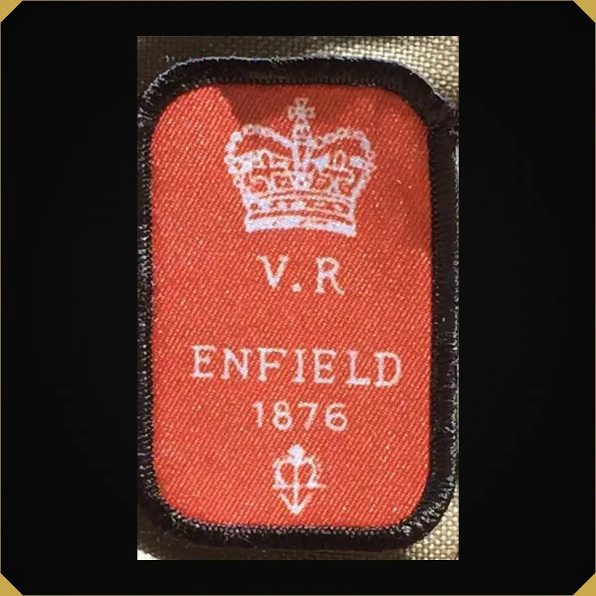 Martini Henry Receiver Stamp Morale Patch 1