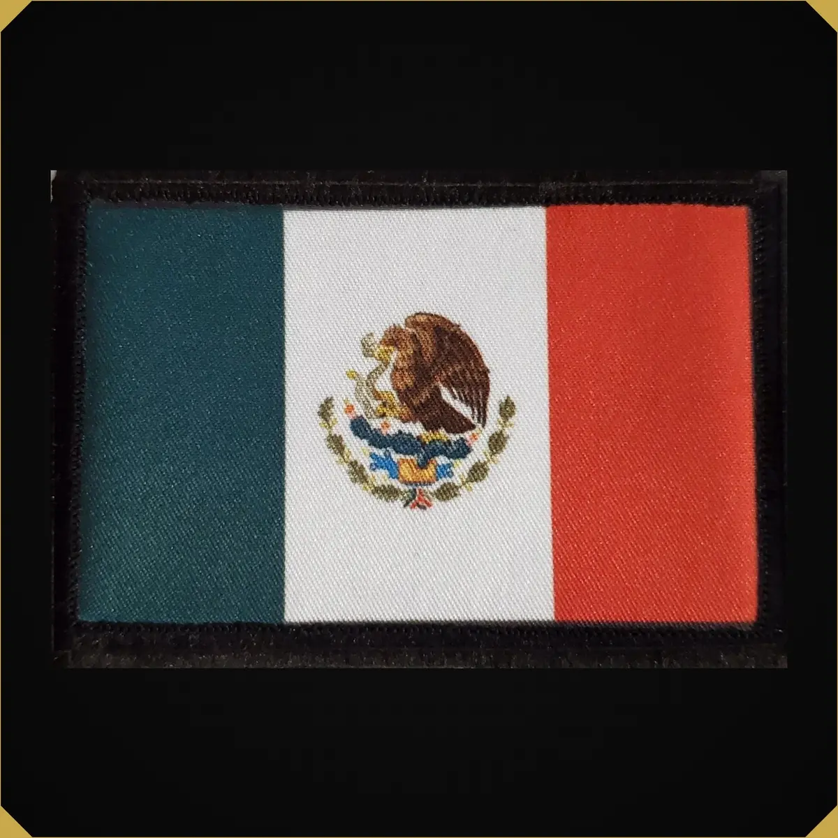Mexican Flag Custom Morale Patch 1