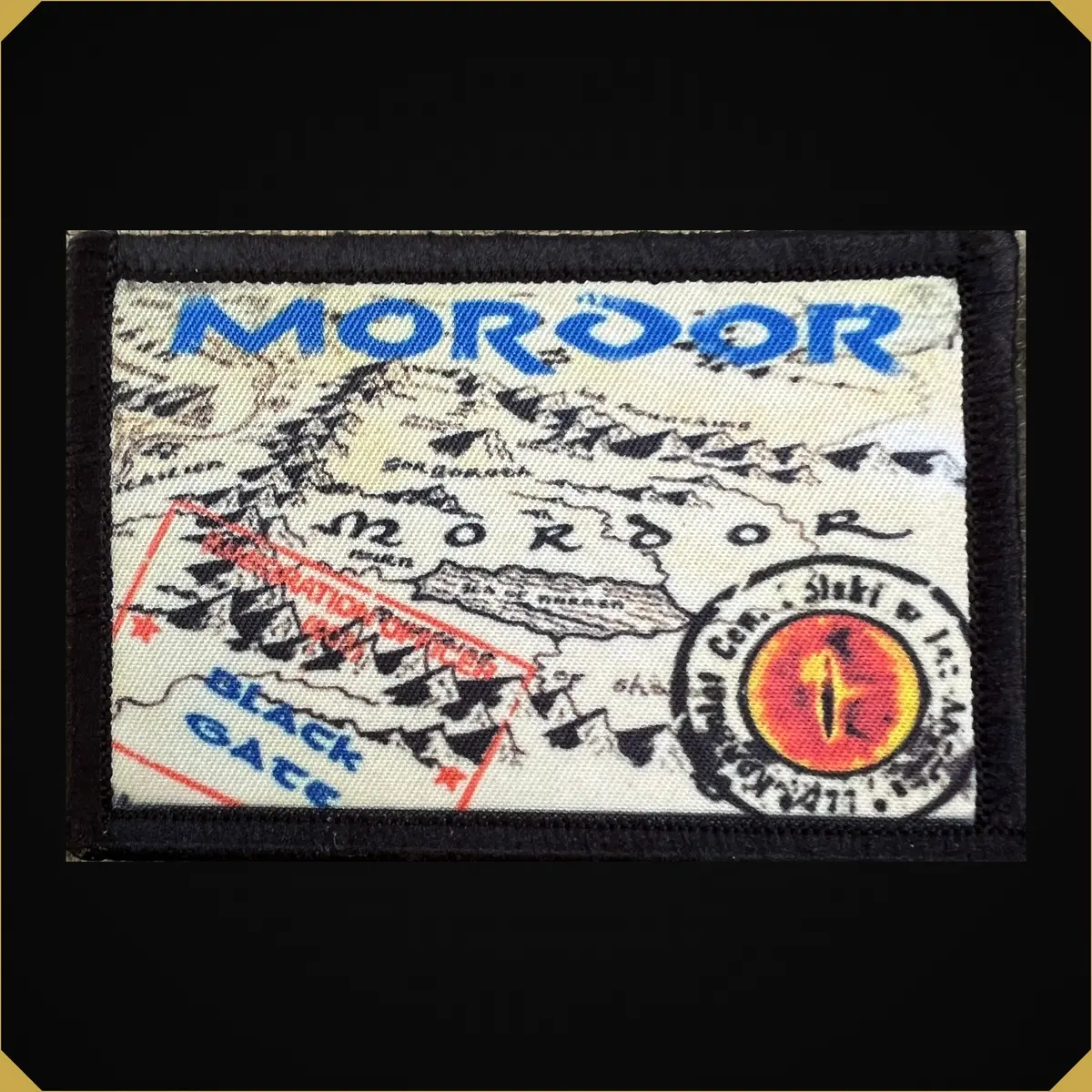 Mordor Passport Stamp Morale Patch 1