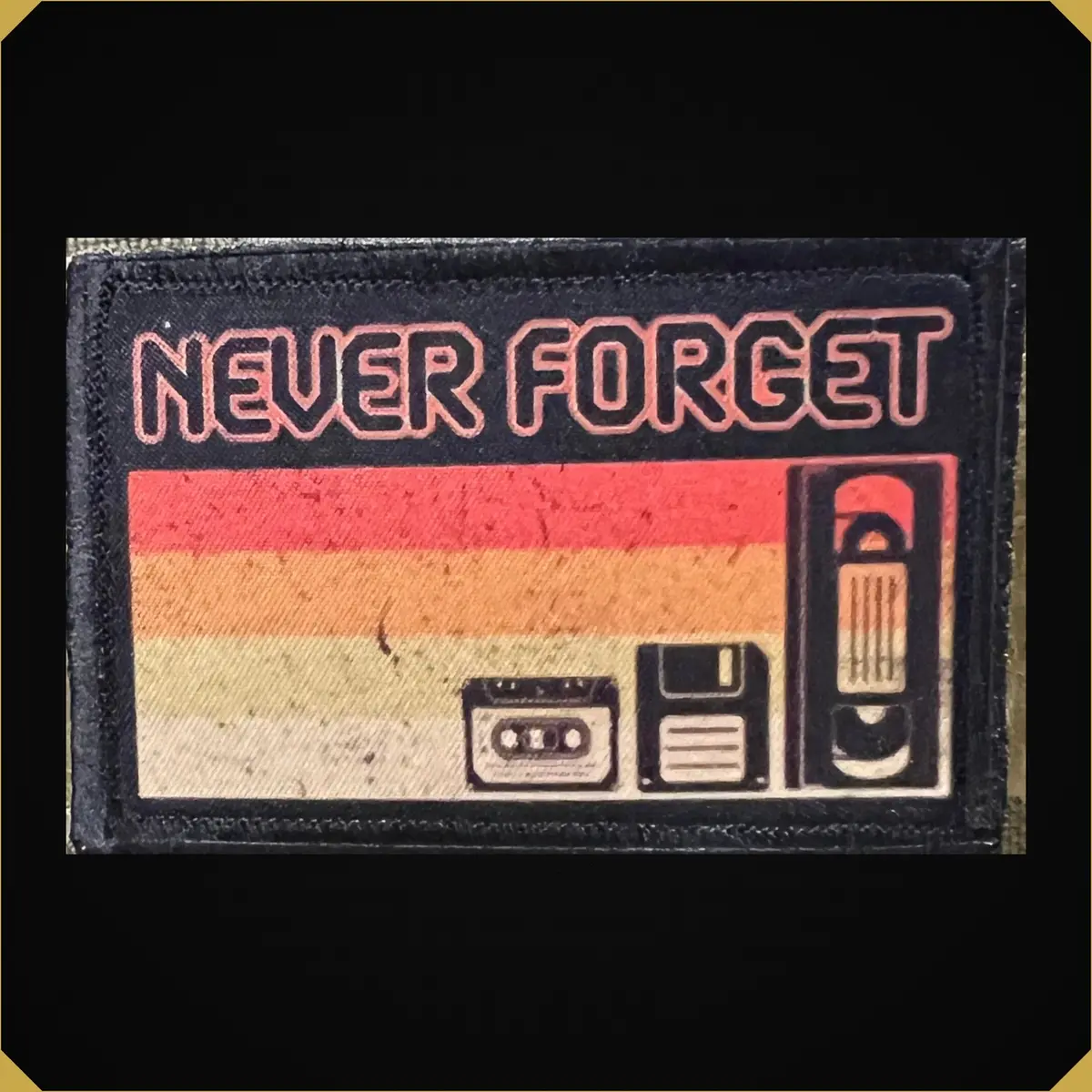 Never Forget Retro Morale Patch 1