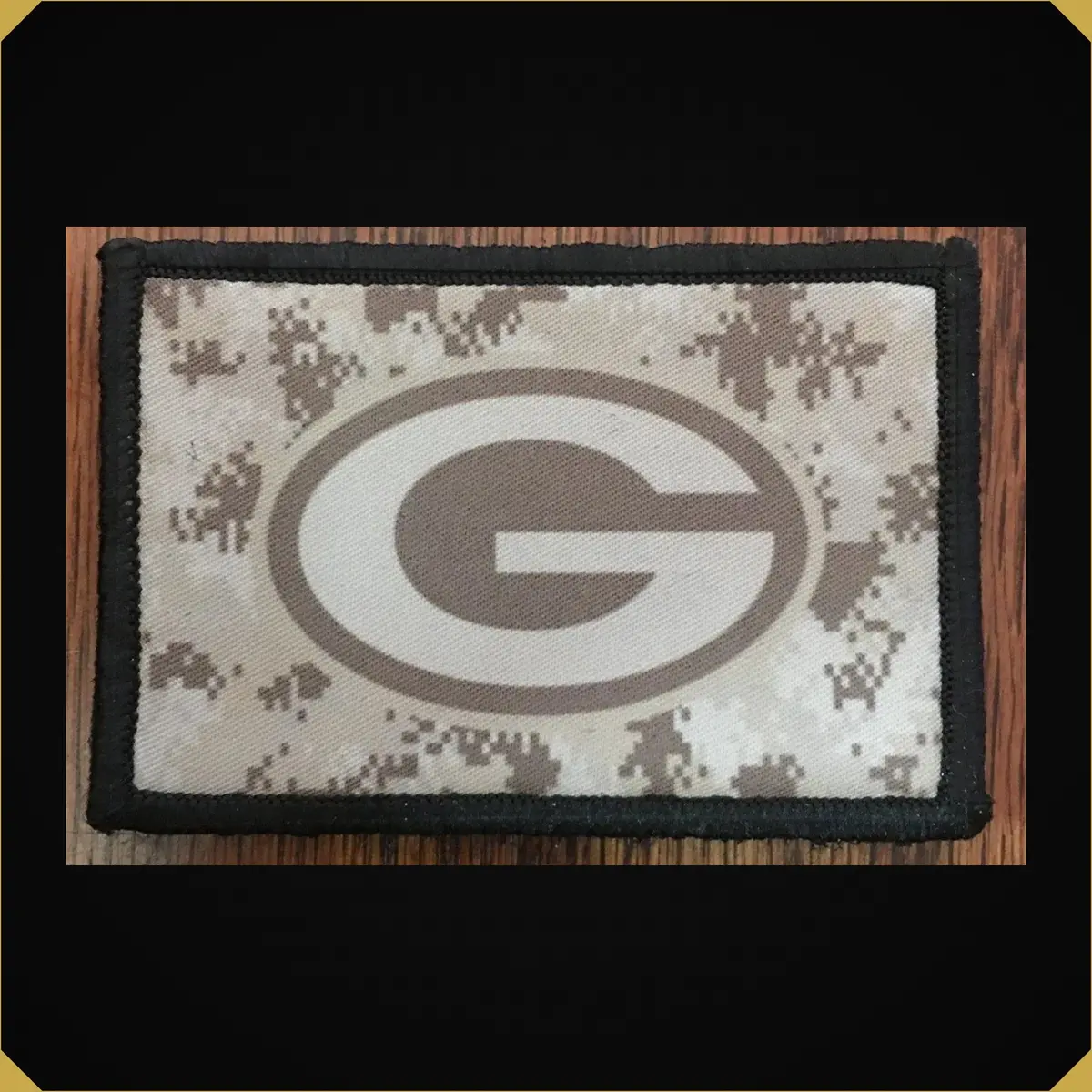 New York Giants Football Subdued Camo Morale Patch 1