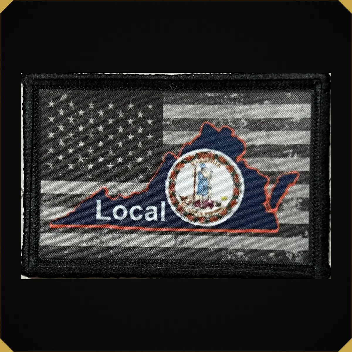 New York Local Usa Flag Morale Patch 1
