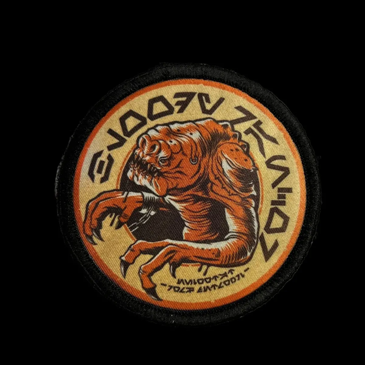 Oga's Cantina Rancor Coaster Veclro Morale Patch 1