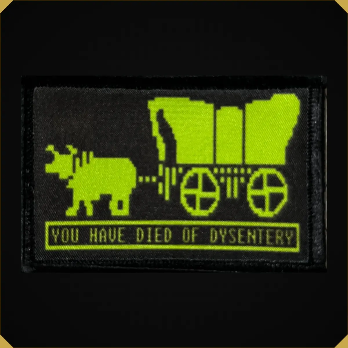 Oregon Trail You Have Died Of Dysentery Morale Patch 1