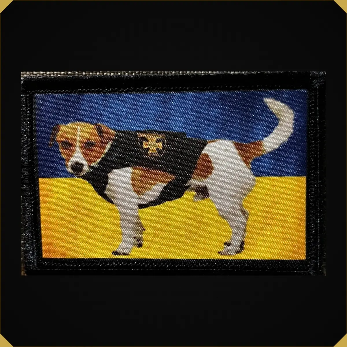 Patron Ukraine Bomb Sniffing Dog Morale Patch 1
