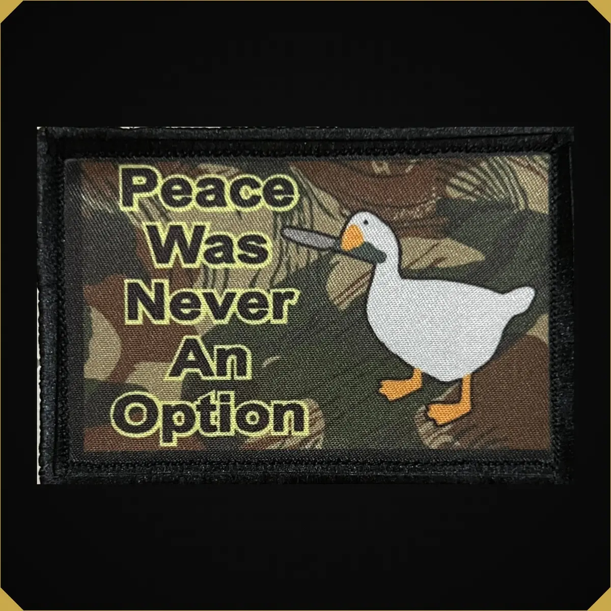 Peace Was Never An Option Morale Patch 1