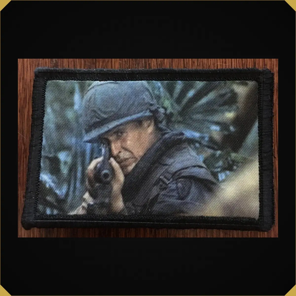 Platoon Movie Sgt Barnes Morale Patch 1