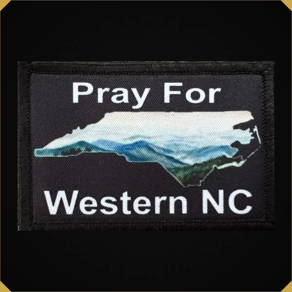 Pray For Western Nc Morale Patch – Support Hurricane Relief With Every Purchase 1