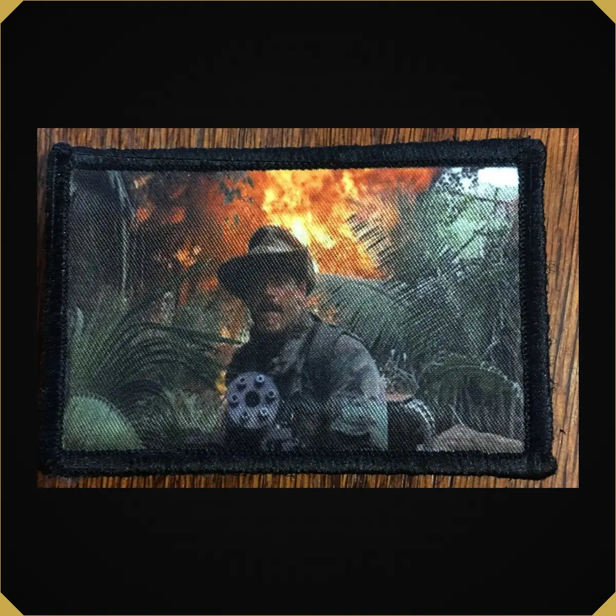 Predator Movie Mini Gun Morale Patch 1