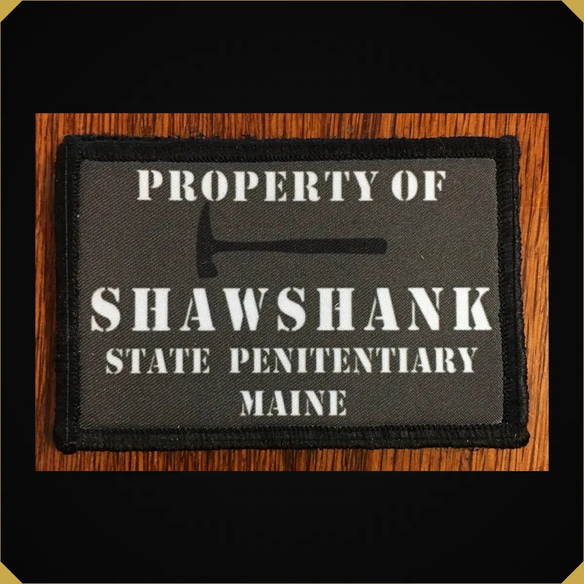 Property Of Shawshank Penitentiary Morale Patch 1