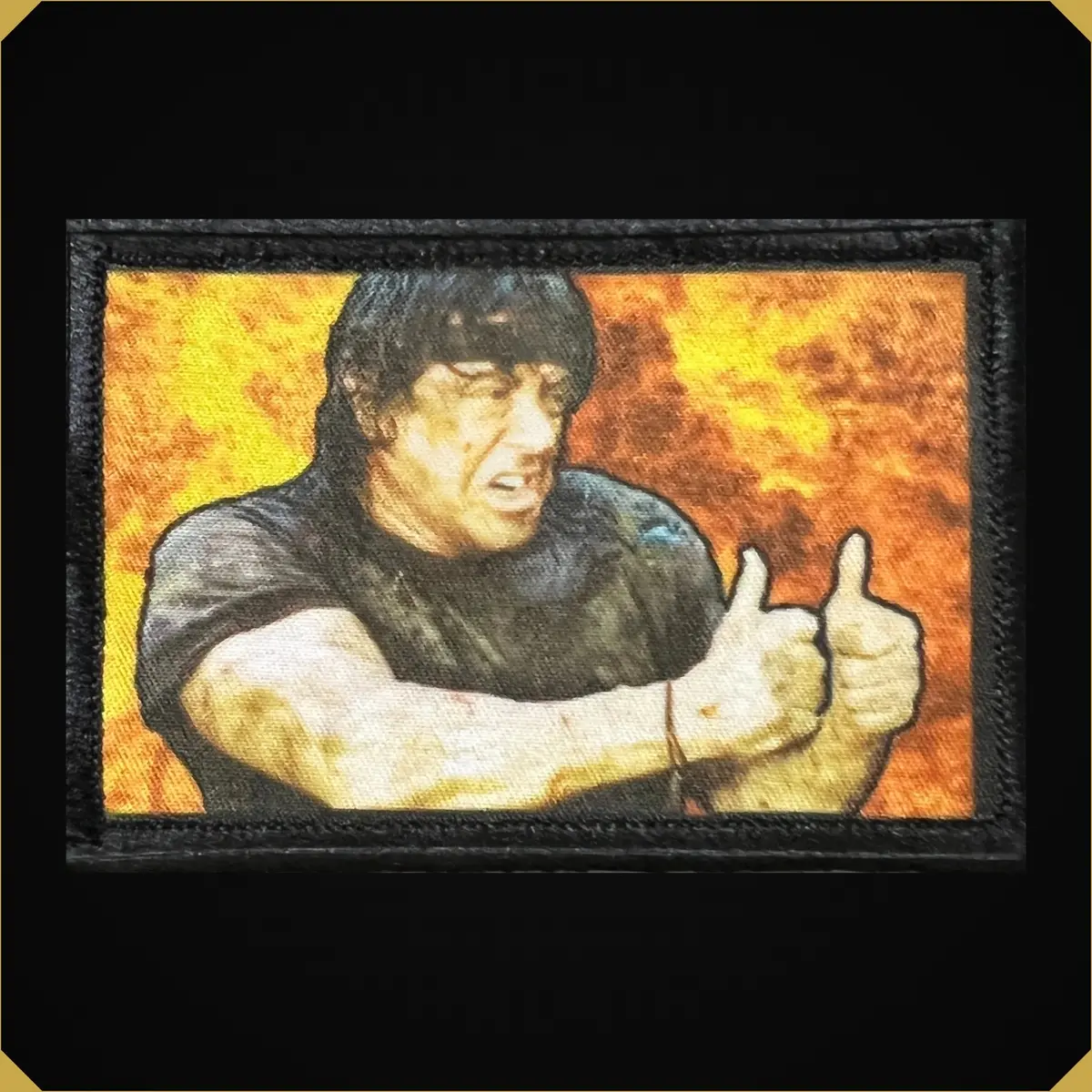 Rambo Thumbs Up Morale Patch 1