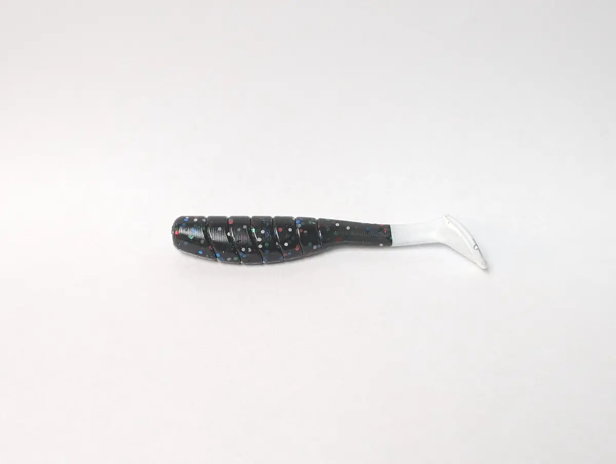 3.5" Mighty Mullet Paddle Tail 7-Pack "Firework" 1