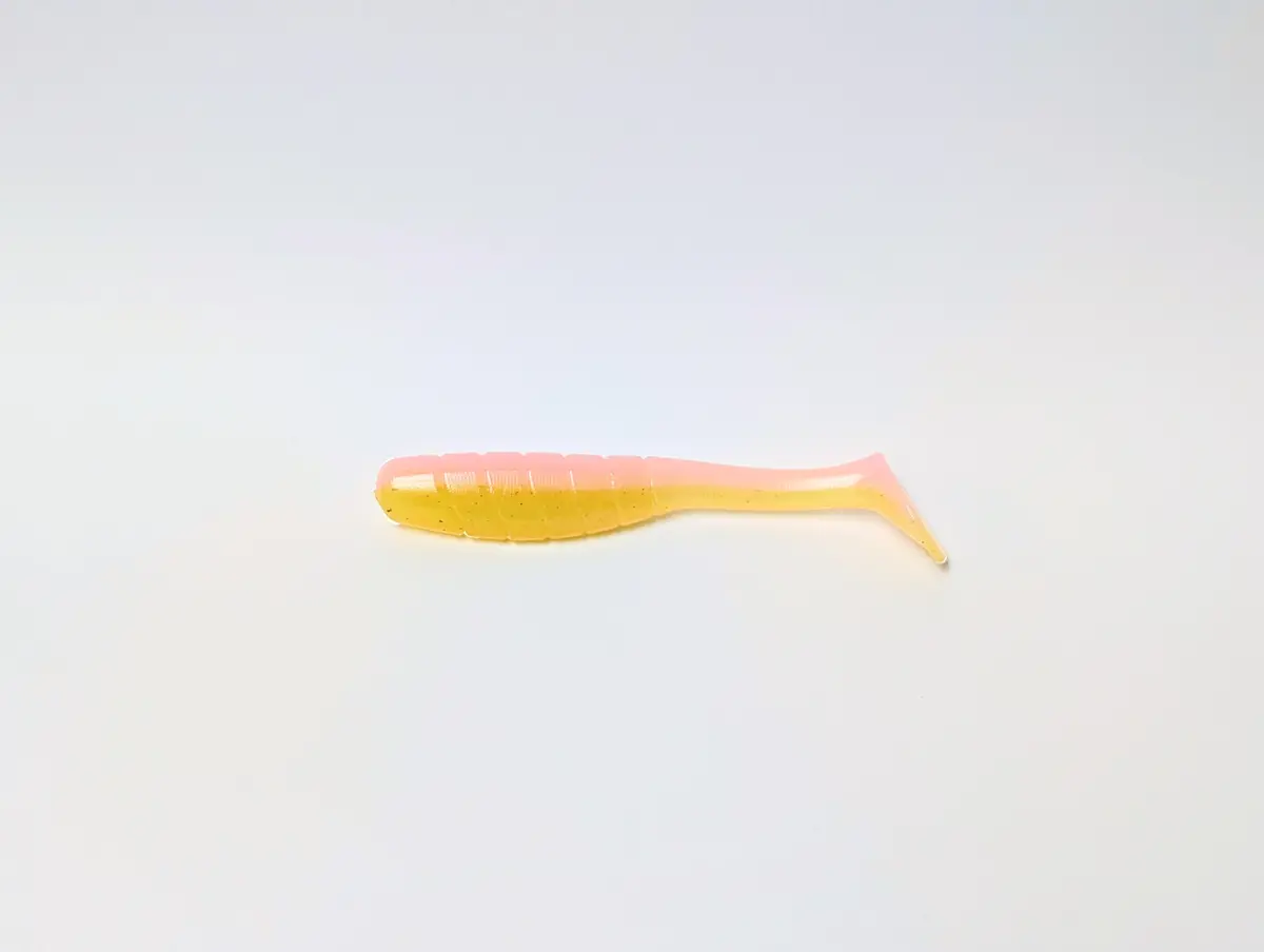 3.5" Mighty Mullet Paddle Tail 7-Pack "Redfish Rampage" 1