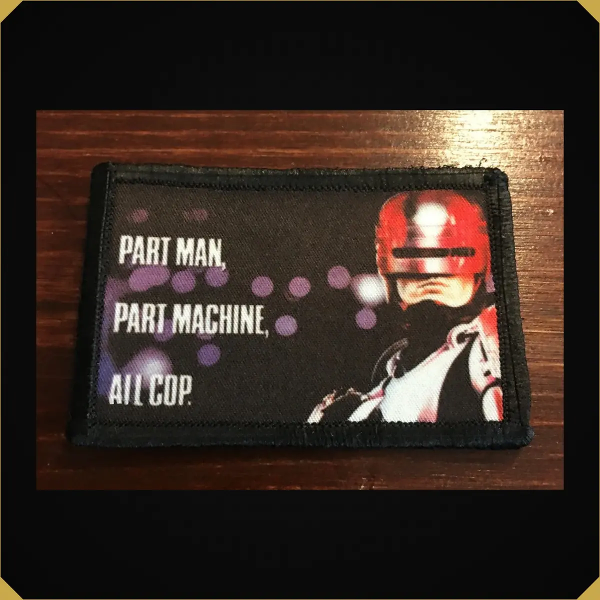 Robocop Movie Poster Morale Patch 1