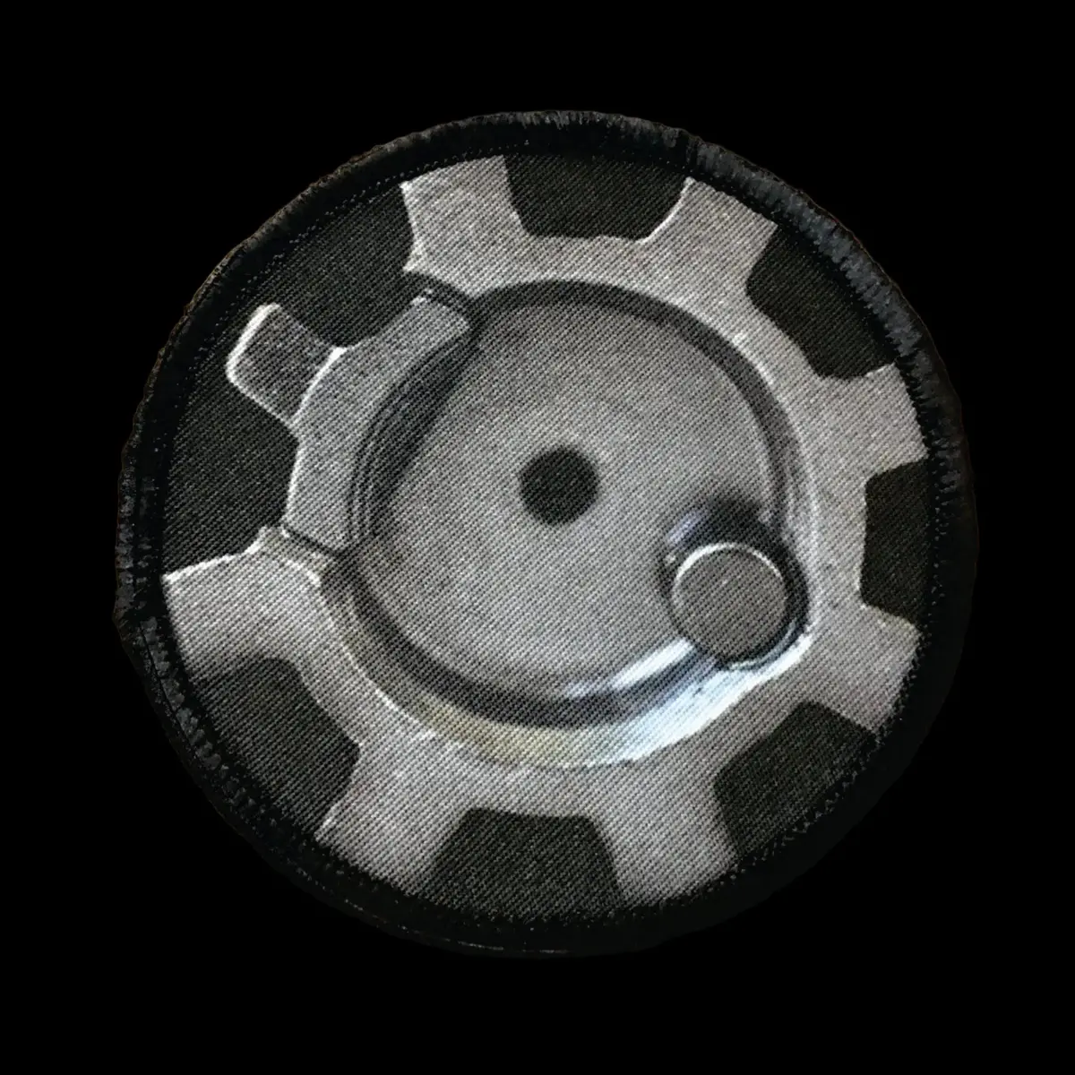 Round Ar15 Bolt Face Morale Patch 1