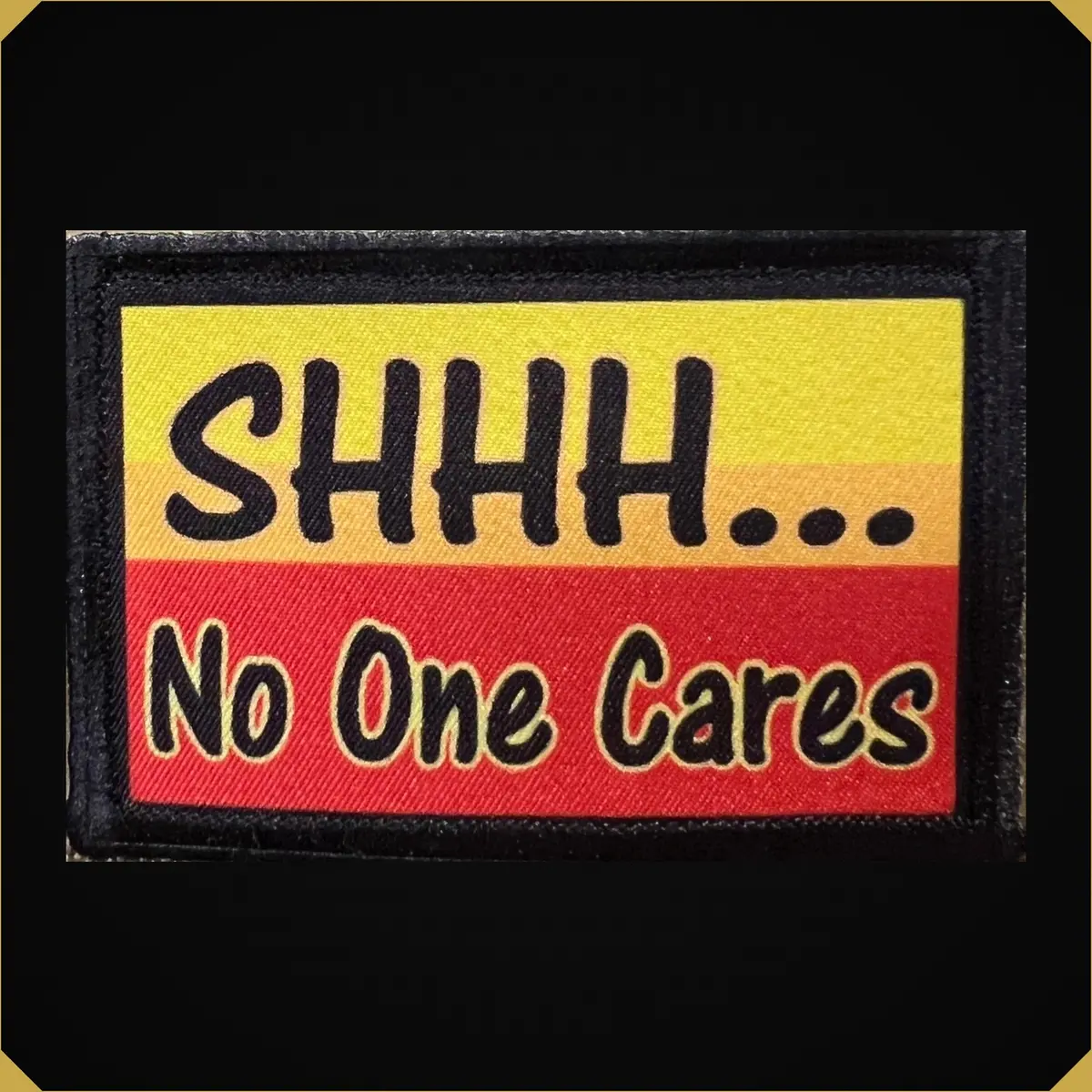 Shhh No One Cares Morale Patch 1