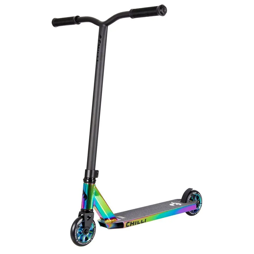 Chilli Rocky Complete Stunt Scooter, Neochrome 1