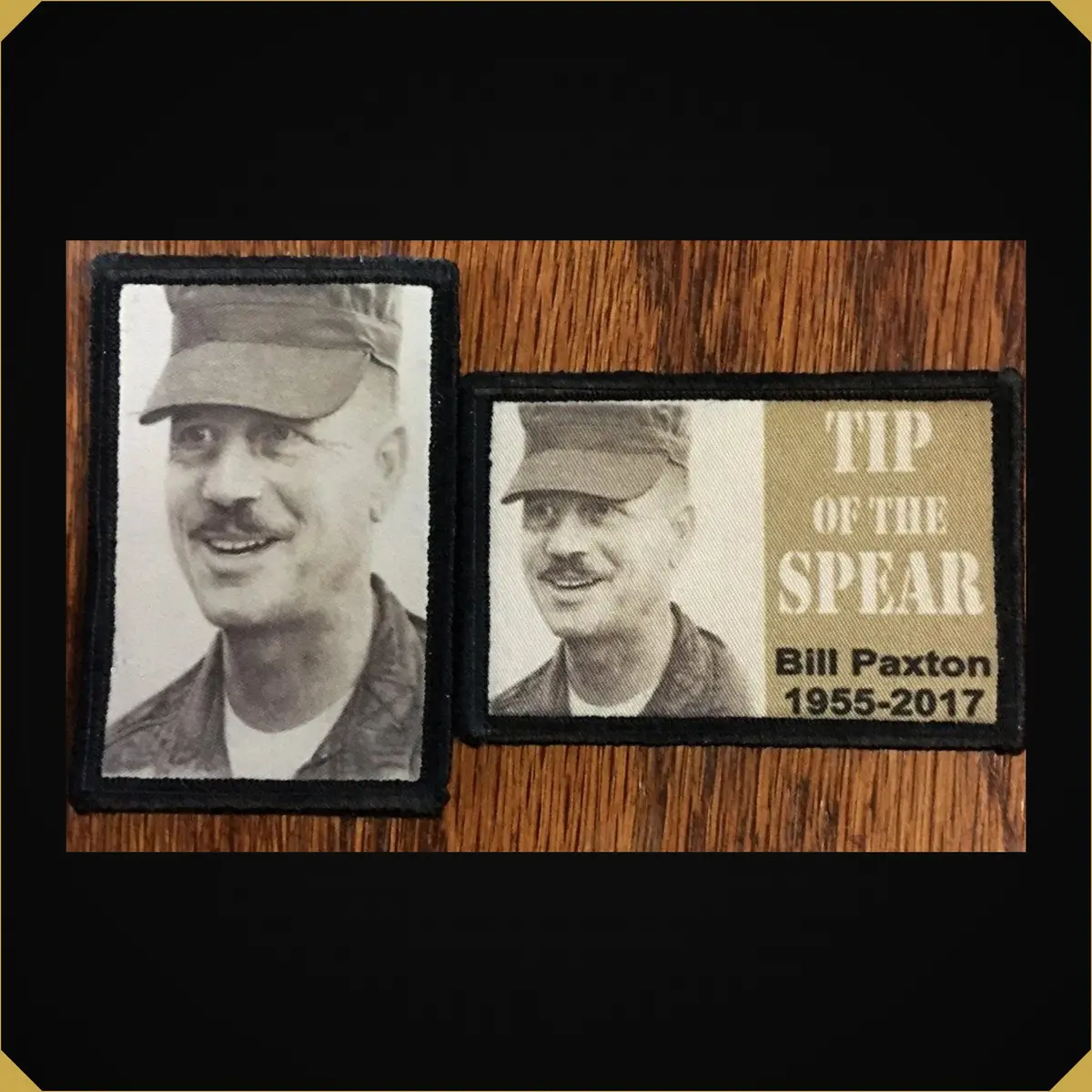Special Edition  1 Of 50 Bill Paxton Portrait Morale Patch 1