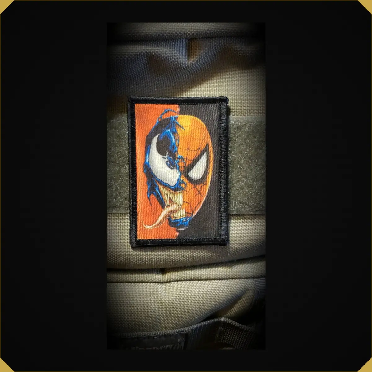 Spider-Man / Venom Faces Morale Patch 1