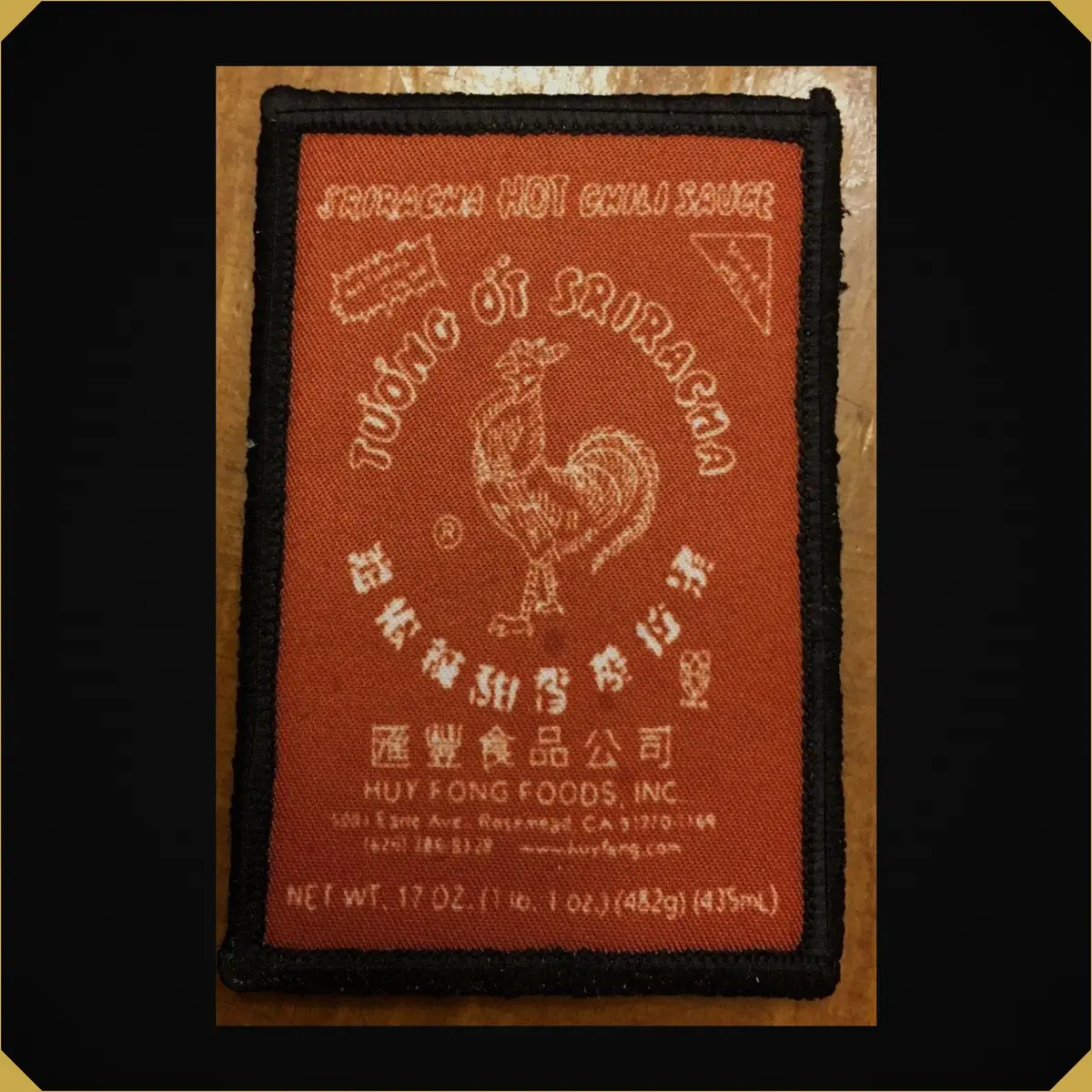 Sriracha Hot Sauce Morale Patch 1