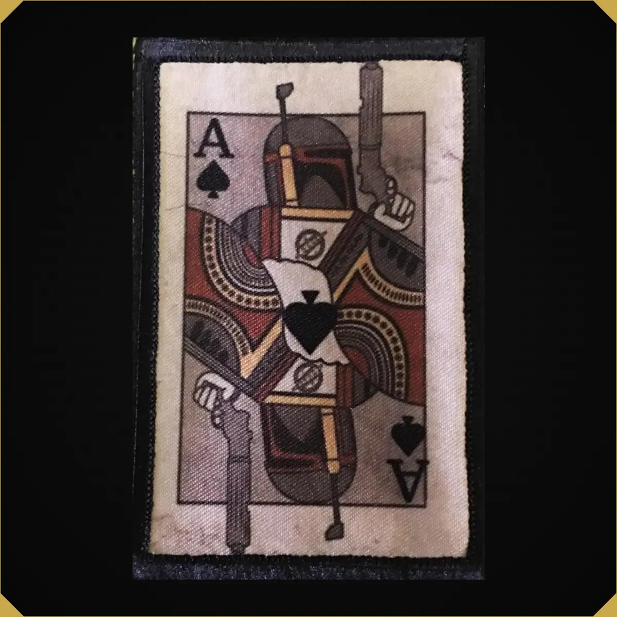 Star Wars Boba Fett Death Card Morale Patch 1
