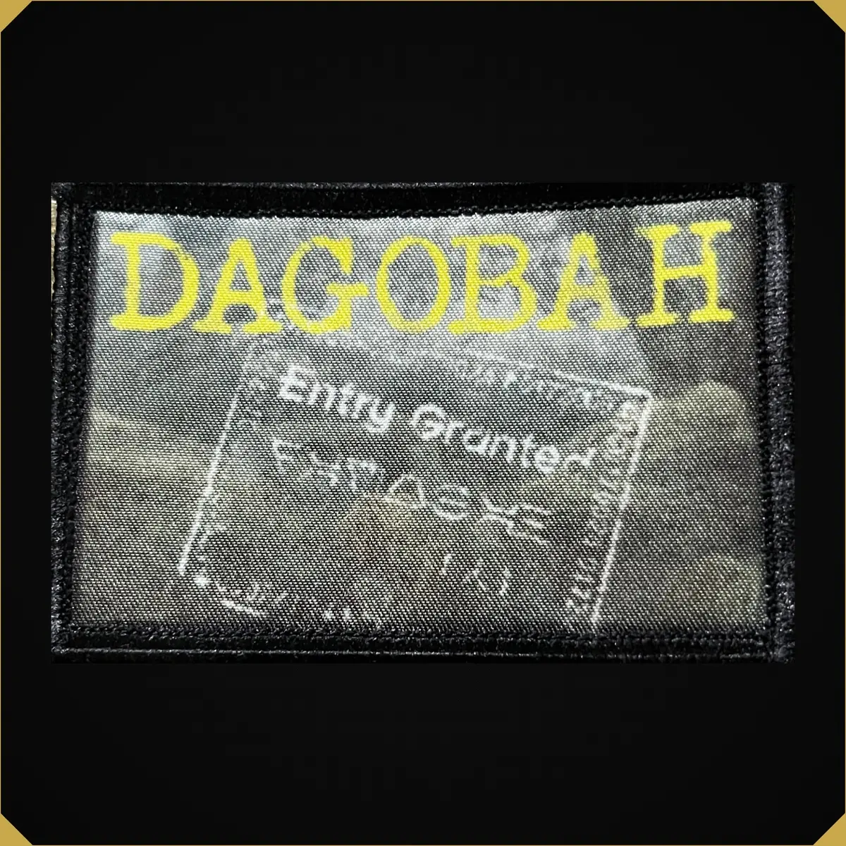 Star Wars Dagobah Passport Stamp Morale Patch 1