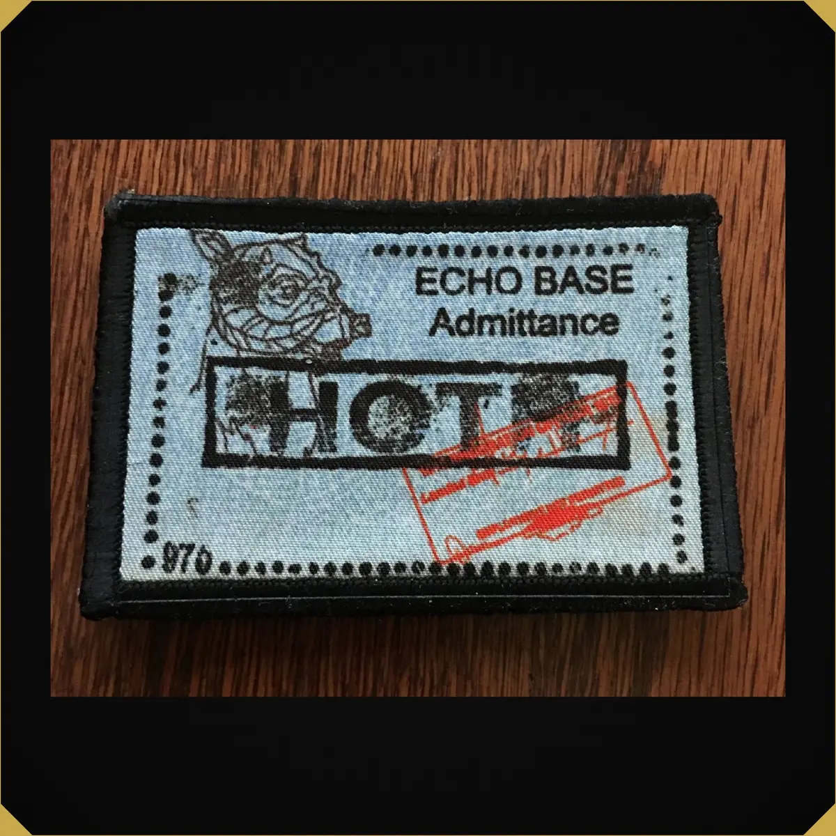 Star Wars Hoth Passport Stamp Morale Patch 1