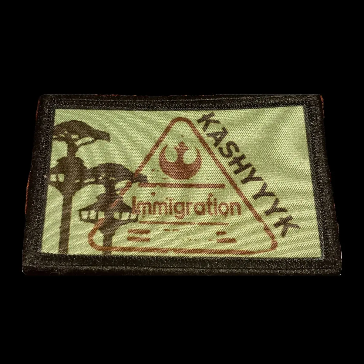 Star Wars Kashyyyk Passport Stamp Morale Patch 1