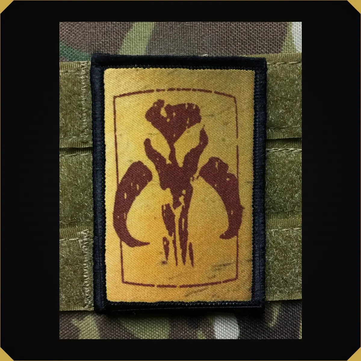 Star Wars Mandalorian Bounty Hunter Crest Morale Patch 1