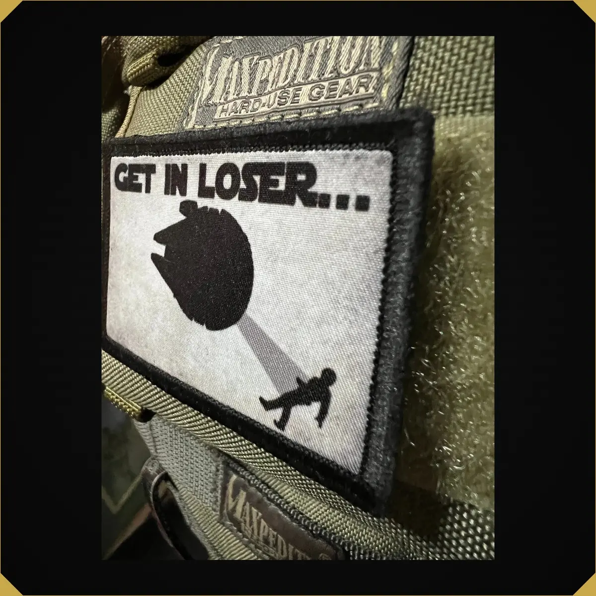 Star Wars Millennium Falcon Get In Loser Morale Patch 1