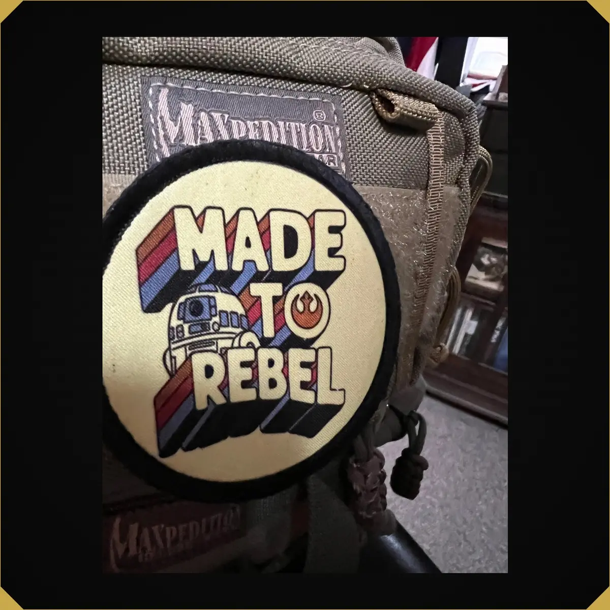 Star Wars R2d2 Born To Rebel Morale Patch 1