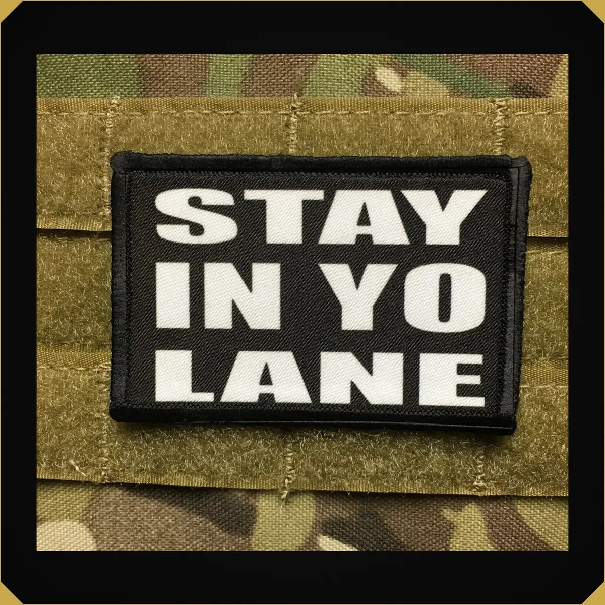 Stay In Yo Lane Morale Patch 1