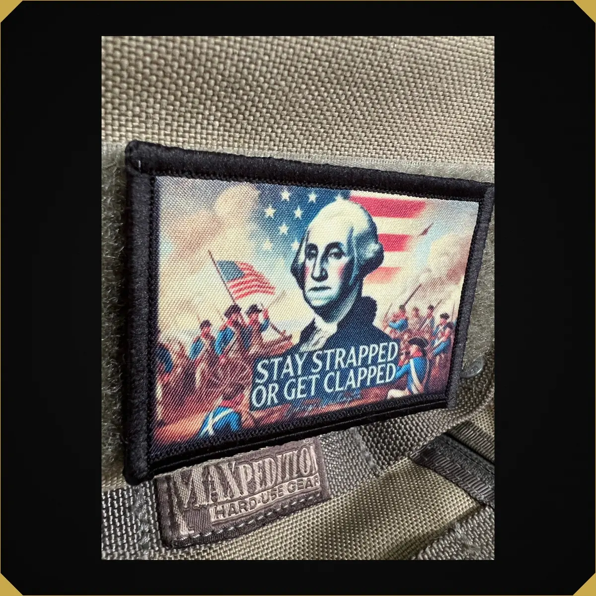 Stay Strapped Or Get Clapped Morale Patch 1