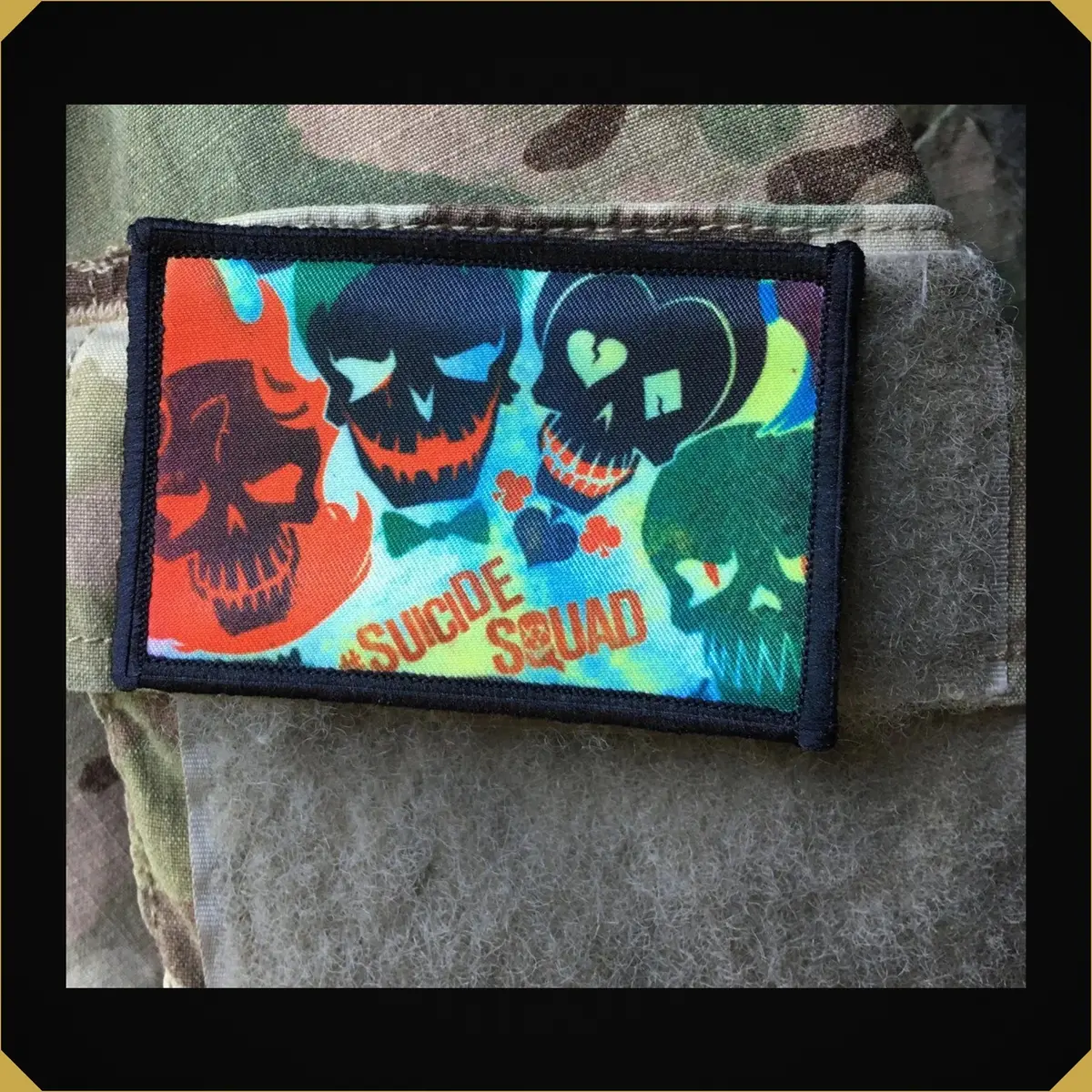 Suicide Squad Skulls Morale Patch 1