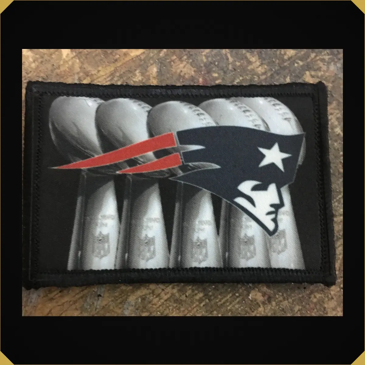 Super Bowl Li New England Patriots Morale Patch 1