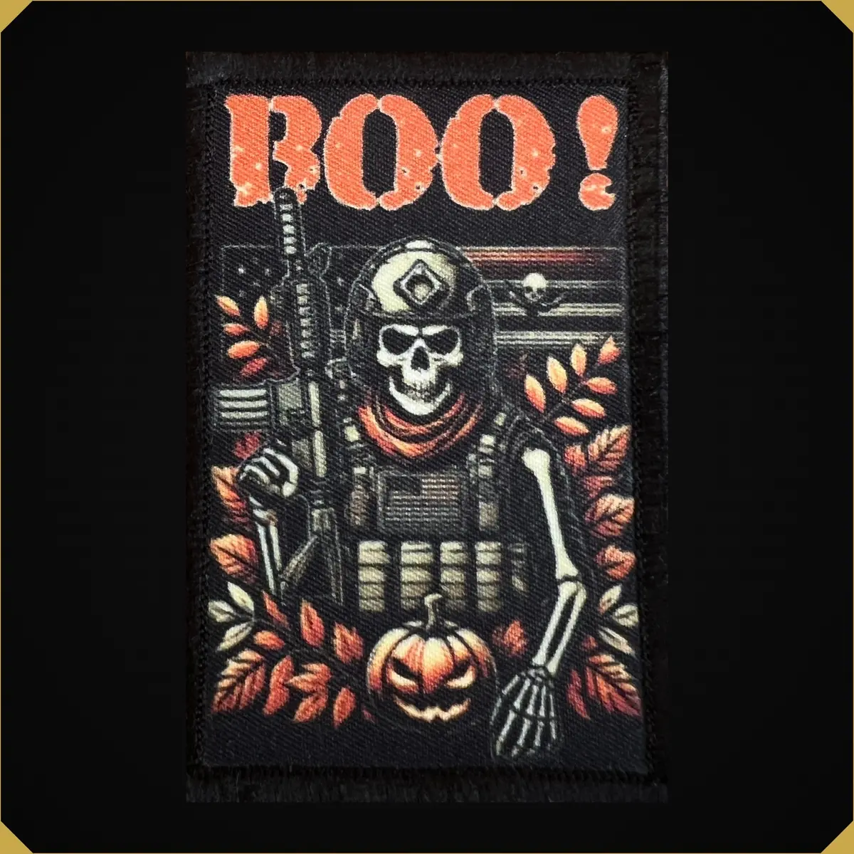 Boo! Tactical Halloween Morale Patch 1