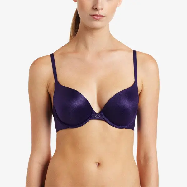 Tailored Satin Demi Bra 1