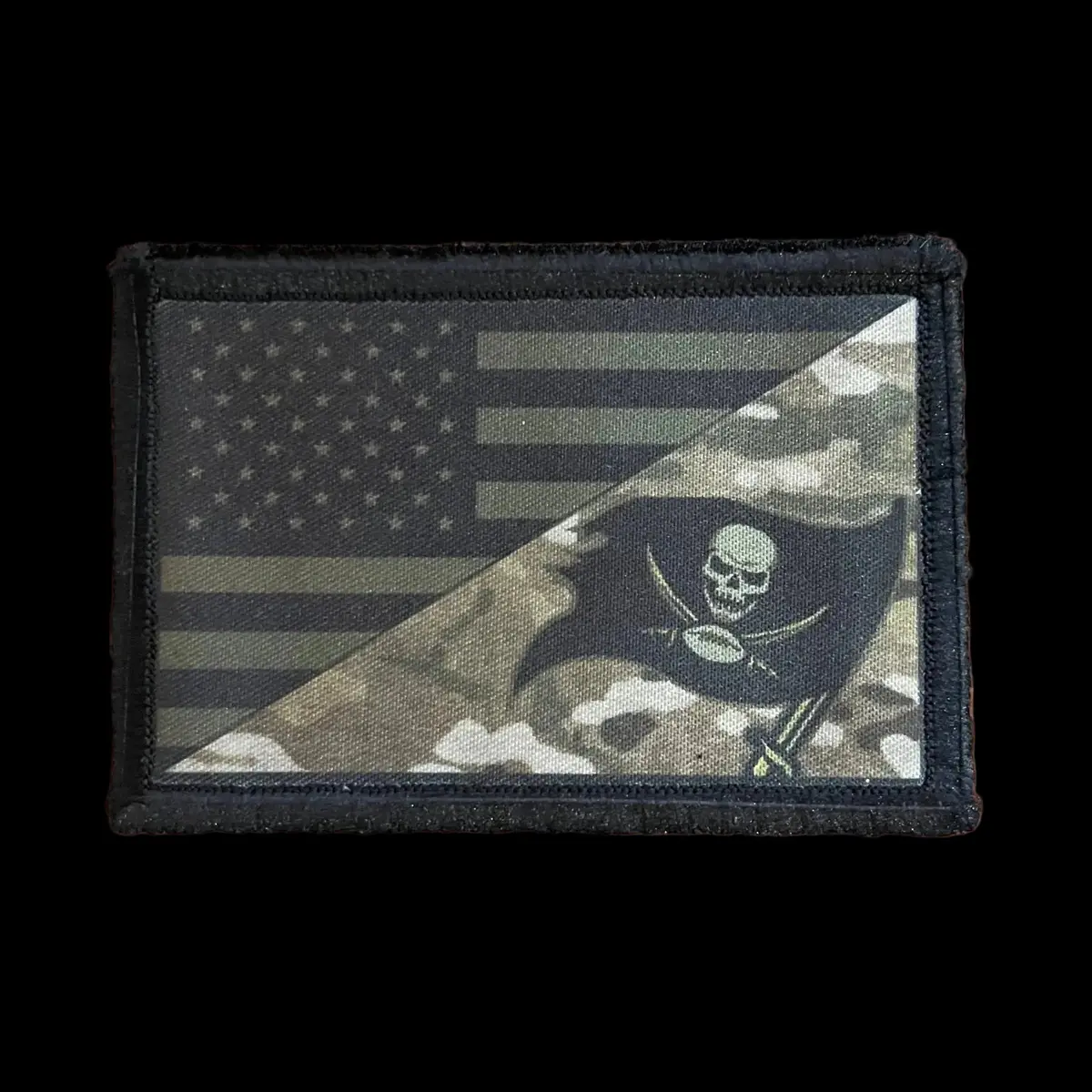 Tampa Bay Buccaneers  / Usa Flag Subdued Multicam Morale Patch 1