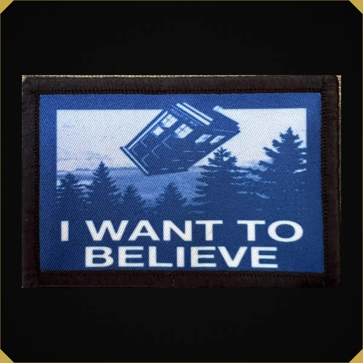 Tardis I Want To Believe Morale Patch 1