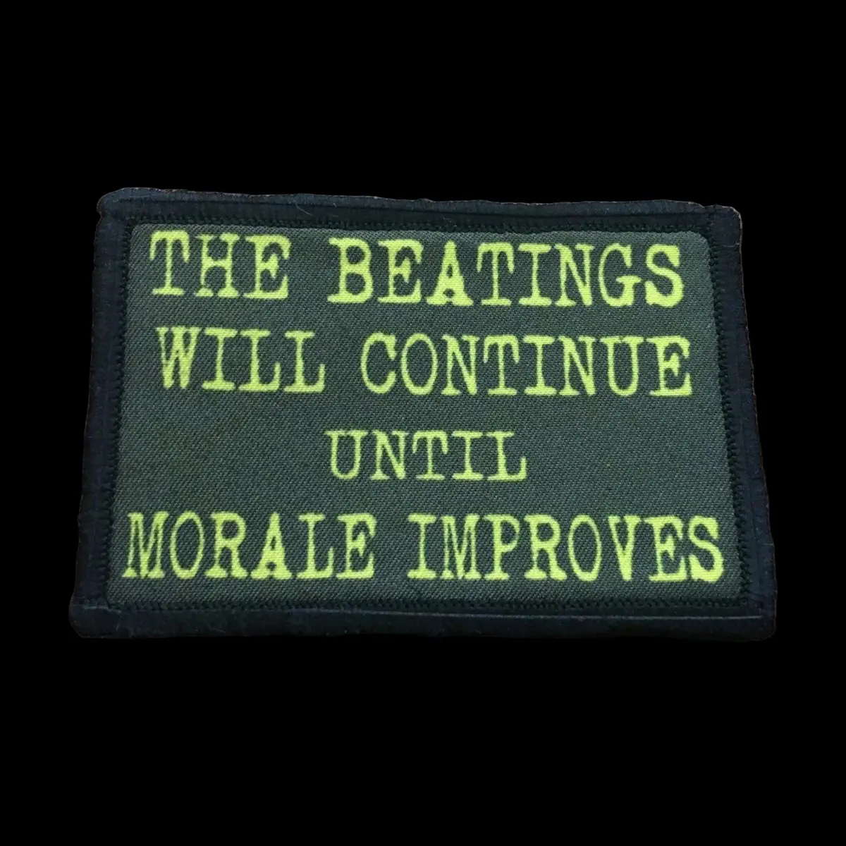 The Beatings Will Continue Until Morale Improves Morale Patch 1