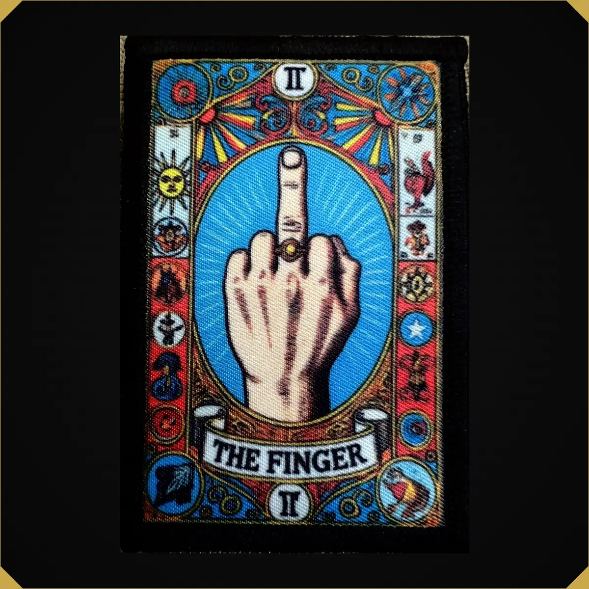 The Finger Tarot Card Morale Patch 1